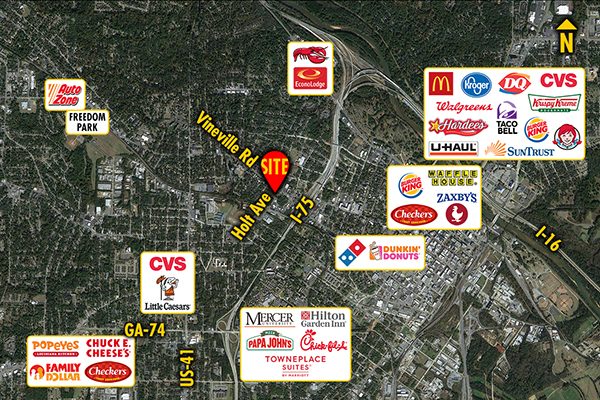 Site 1226, 2012 Vineville Avenue, Macon , GA