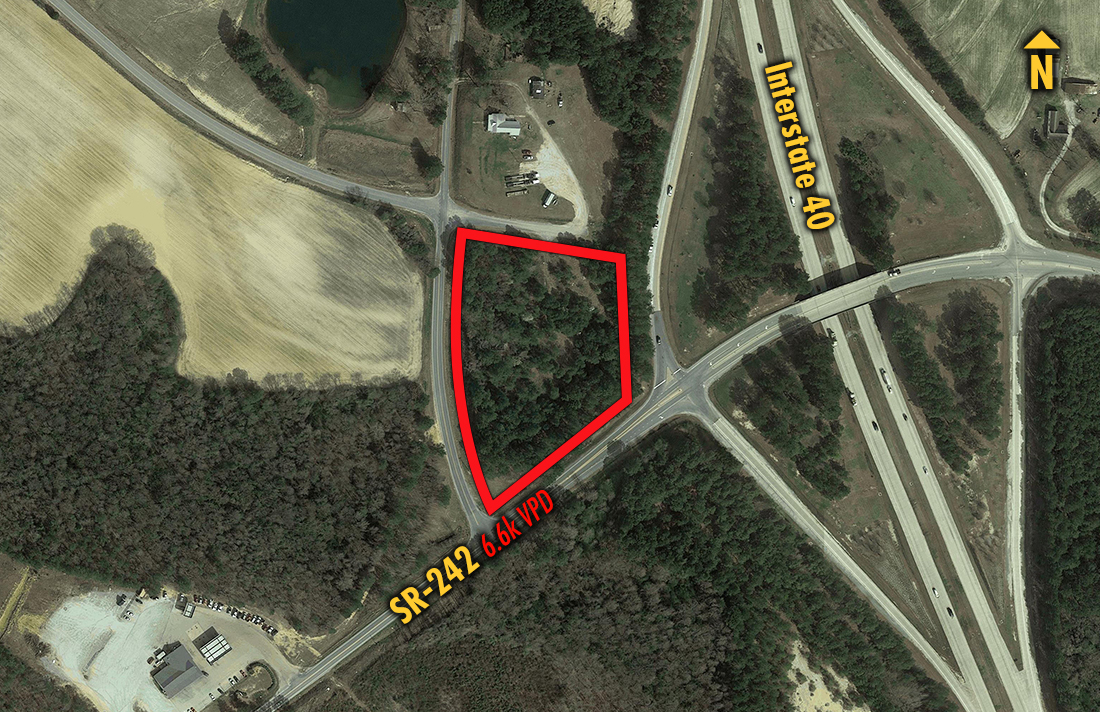 Site 1566, SWC SR-242 & I-40, Benson, NC