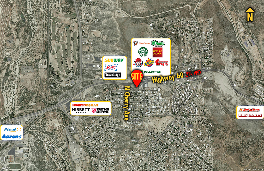 Site 1835, 2120 Hwy 60/70, Miami, AZ