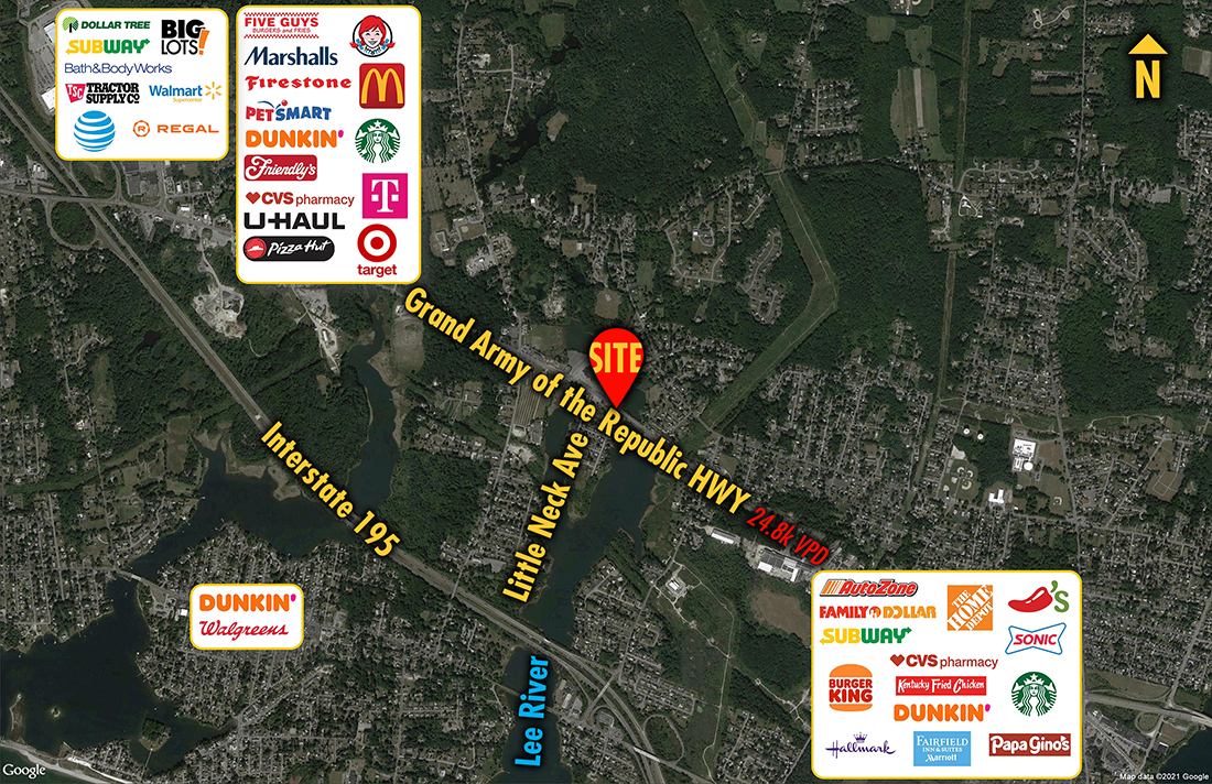 Site 2416, 35 Grand Army of the Republic Highway            , Swansea, MA