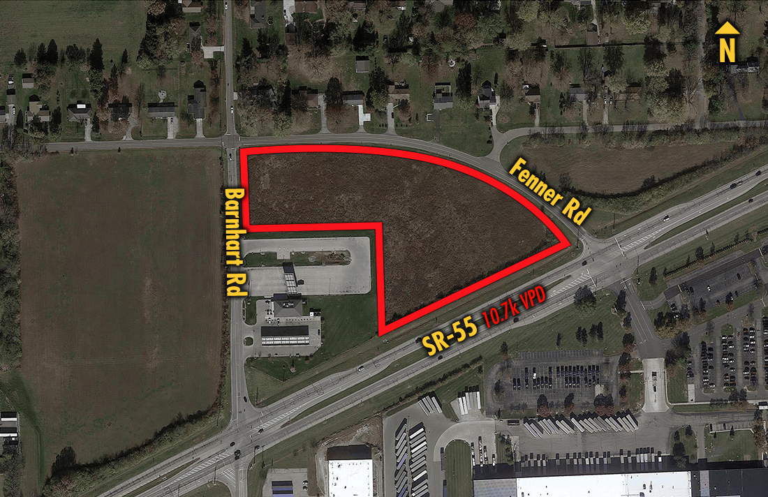 Site 3424, NEC Barnhart Rd & SR-55 , Troy, OH