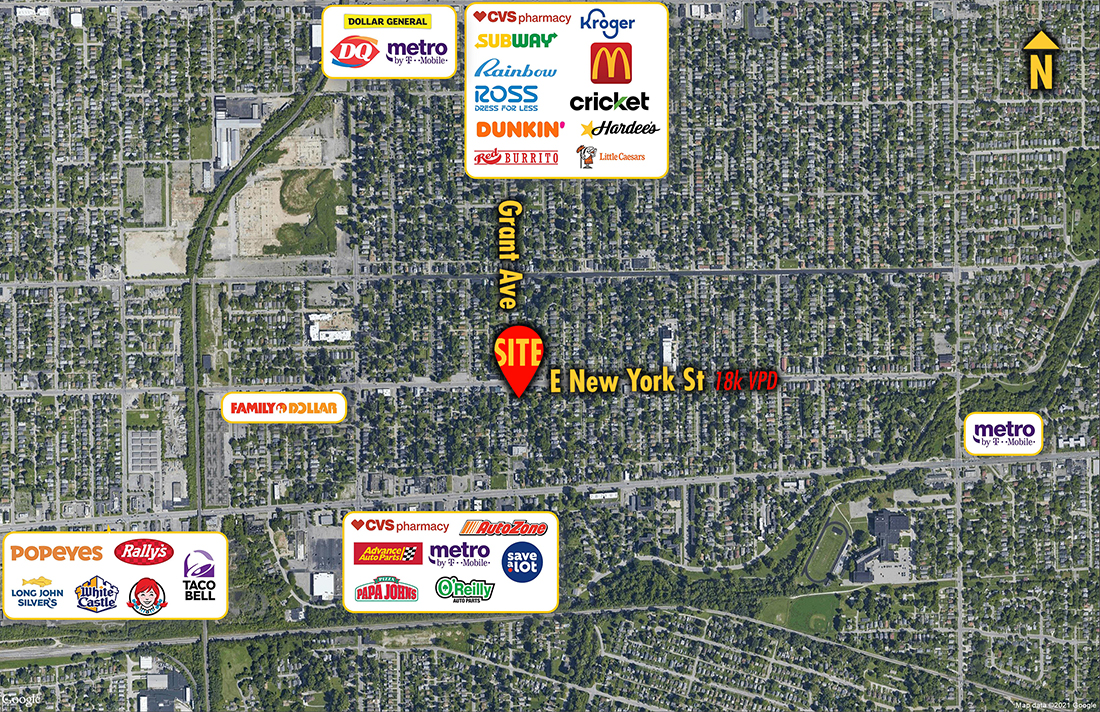 Site 6024, 4107 E New York Street, Indianapolis, IN