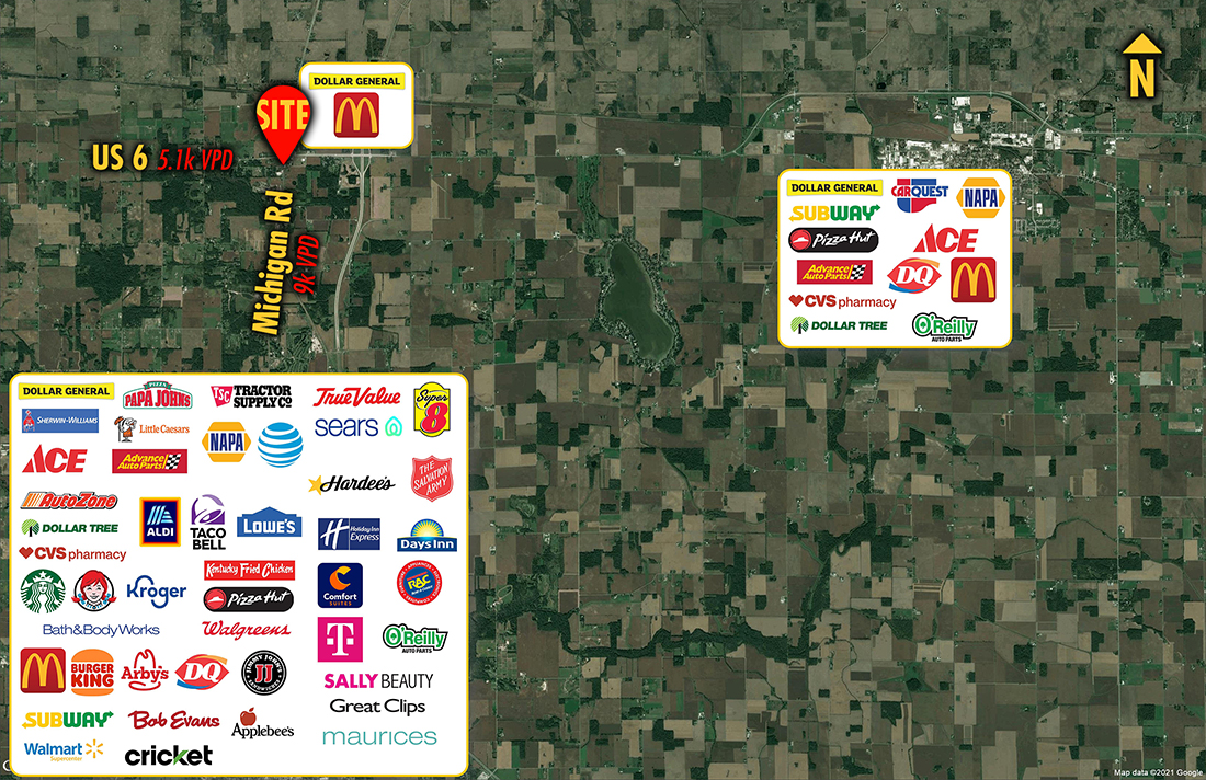 Site 6075, 815 S Michigan Street, Lapaz, IN
