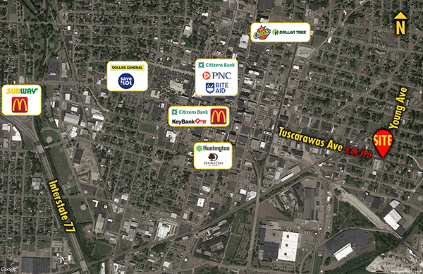 Site 1126, 1329 E Tuscarawas Avenue, Canton, OH