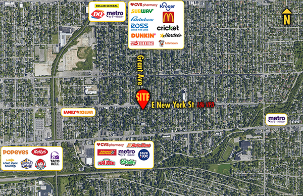 Site 6024, 4107 E New York Street, Indianapolis, IN