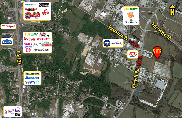 Site 7158, 1858 Genesis Road (back parcel), Crossville, TN