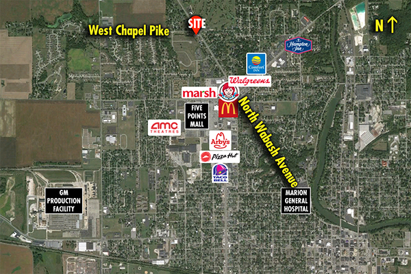 Site 7555, 1523 Wabash Park Road (SR 15) , Marion, IN