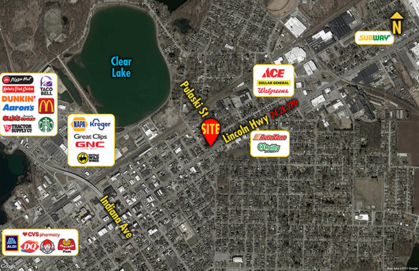 Site 8624, 111 E Lincolnway, La Porte, IN