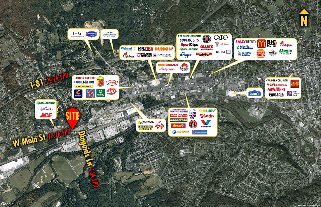 Site 35046, 2723 W Main Street, Salem, VA