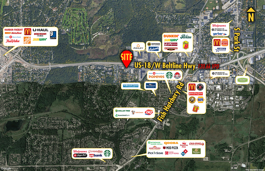 Site 35848, 2703 W Beltline Highway      , Madison                  , WI