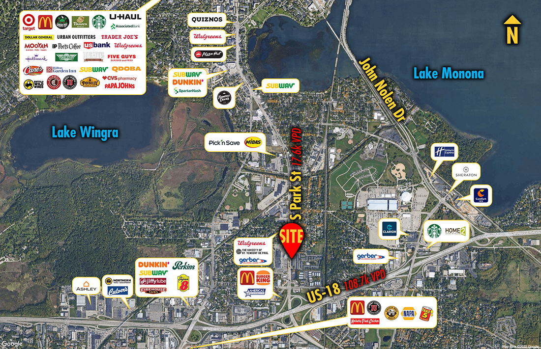Site 35850, 2201 S Park Street    , Madison                  , WI