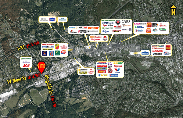 Site 35046, 2723 W Main Street, Salem, VA