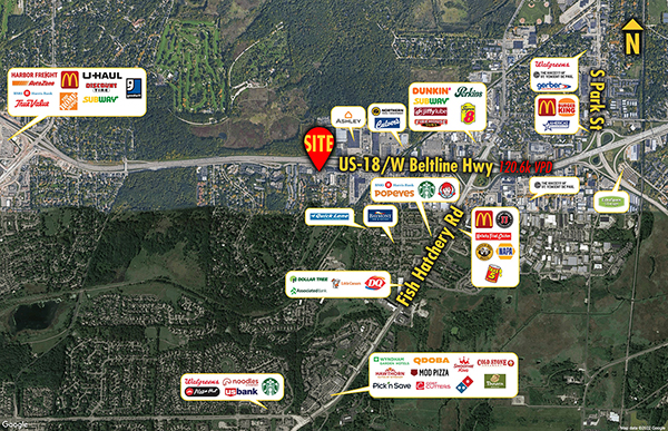 Site 35848, 2703 W Beltline Highway      , Madison                  , WI