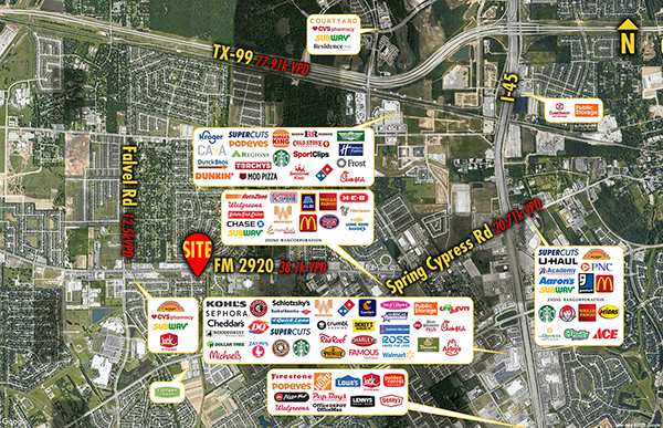 Site 40948, 3405 FM 2920, Spring, TX