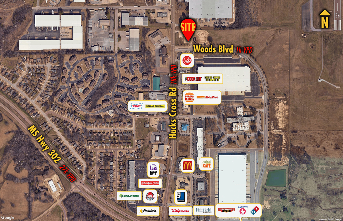 Site 261201, 7532 Hacks Cross Rd, Olive Branch, MS